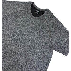 Fabletics The Training Tee‎ Heather Gray Performance Shirt Men's XXL